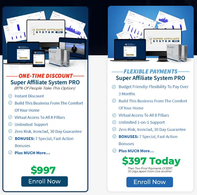 super affiliate system price